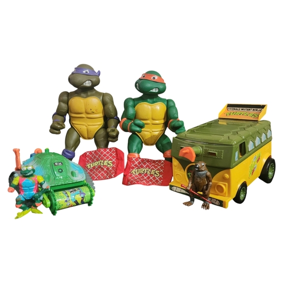 Teenage Mutant Ninja Turtle Toy Bundle - Picture 1 of 15